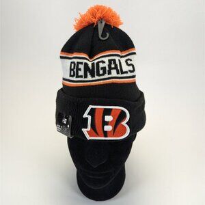 Cincinnati Bengals New Era Beanie 2023 Knit Winter Hat Pom Pom NFL